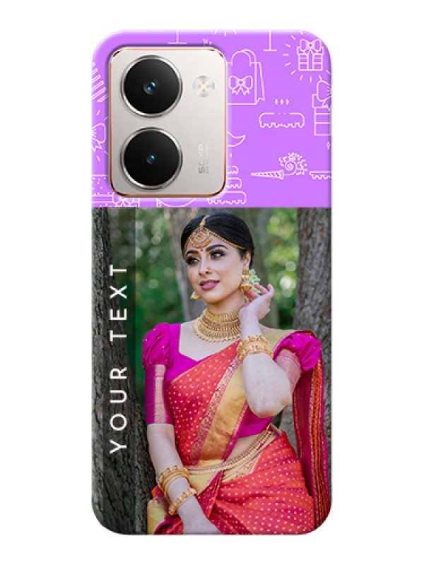 Custom Realme P3 Ultra 5G Custom Hard Phone Case - Birthday Icons Design