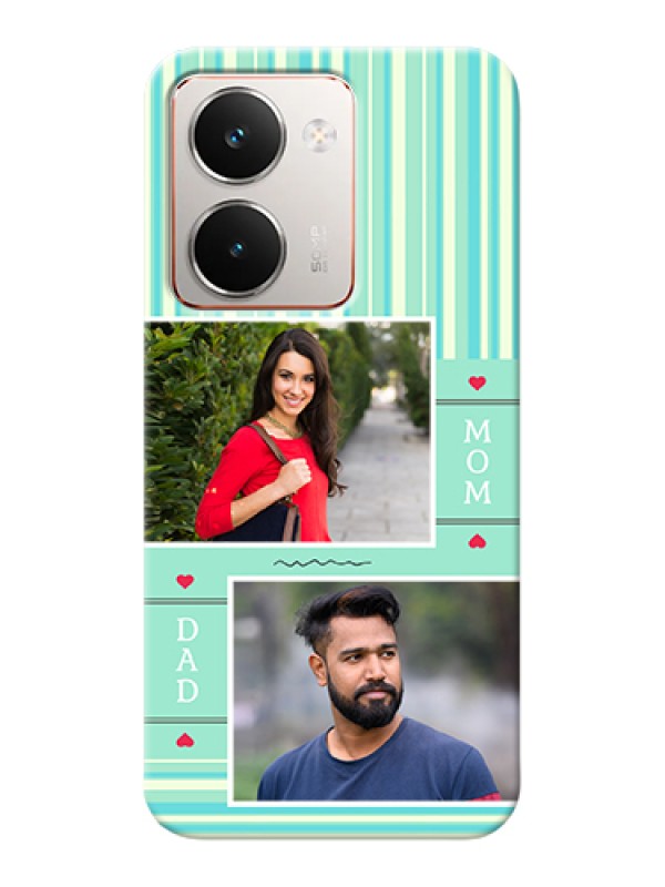 Custom Realme P3 Ultra 5G Custom Hard Phone Case - Mom & Dad Pic Design