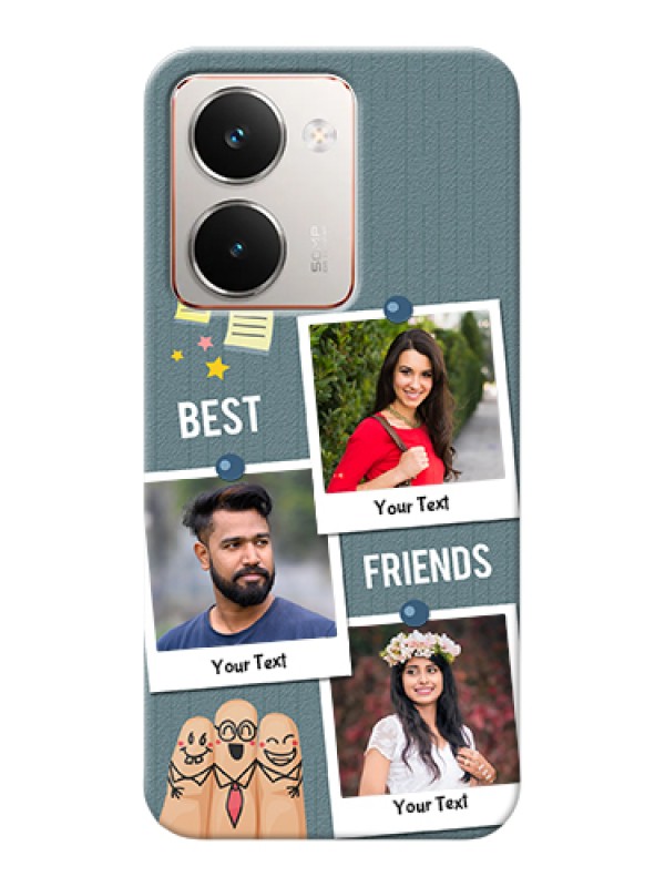 Custom Realme P3 Ultra 5G Custom Hard Phone Case - Sticky Frames And Friendship Design