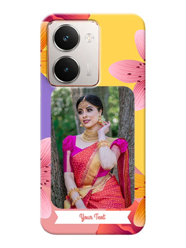 Custom Realme P3 Ultra 5G Custom Hard Phone Case - 3 Image With Vintage Floral Design