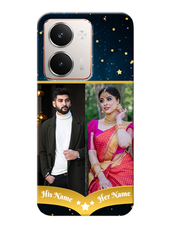 Custom Realme P3 Ultra 5G Custom Hard Phone Case - Galaxy Stars Backdrop Design