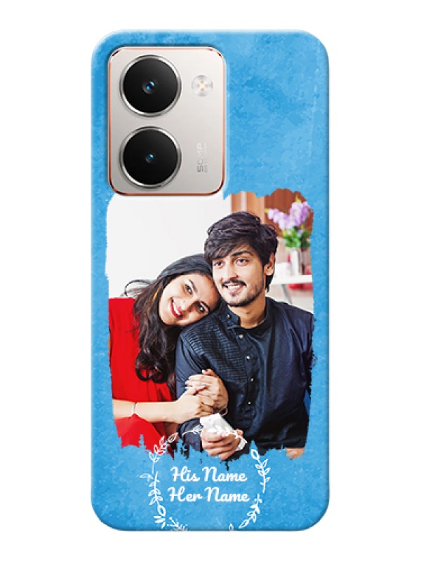 Custom Realme P3 Ultra 5G Custom Hard Phone Case - Blue Color Vintage Design