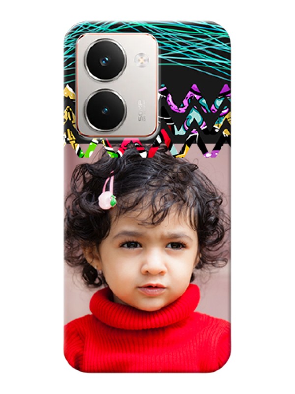 Custom Realme P3 Ultra 5G Custom Hard Phone Case - Neon Abstract Design