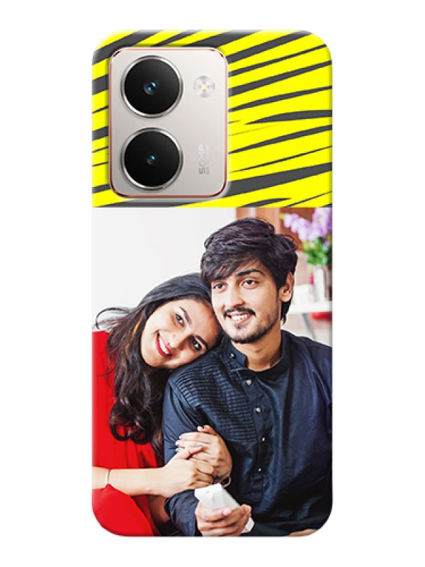 Custom Realme P3 Ultra 5G Custom Hard Phone Case - Yellow Abstract Design