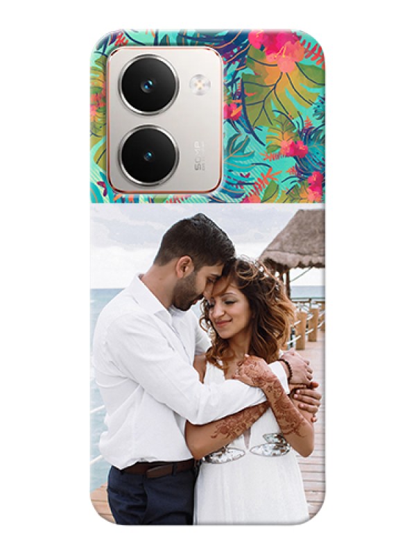 Custom Realme P3 Ultra 5G Custom Hard Phone Case - Watercolor Floral Design