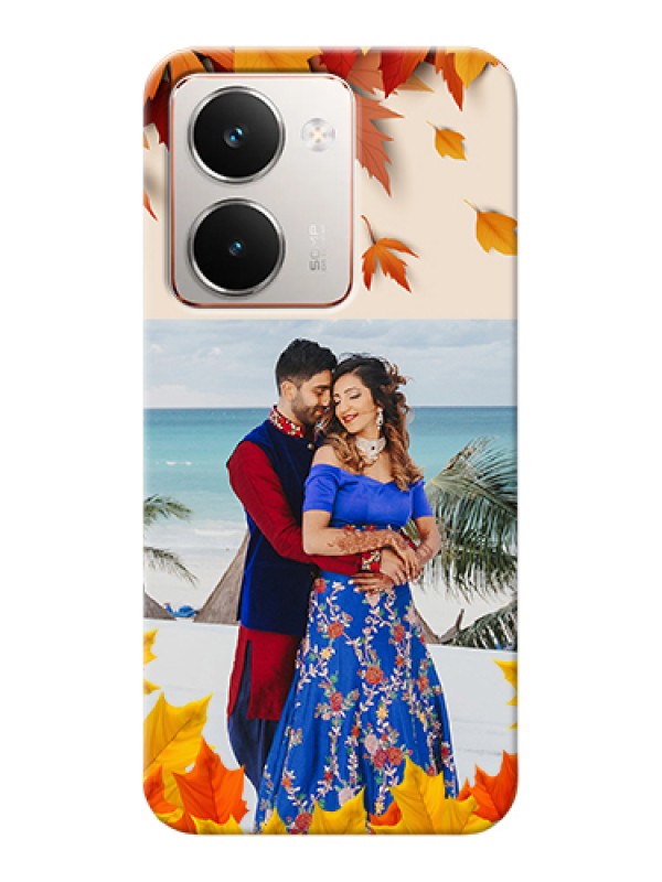 Custom Realme P3 Ultra 5G Custom Hard Phone Case - Autumn Maple Leaves Design