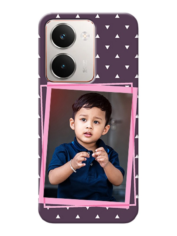 Custom Realme P3 Ultra 5G Custom Hard Phone Case - Triangle Pattern Dotted Design