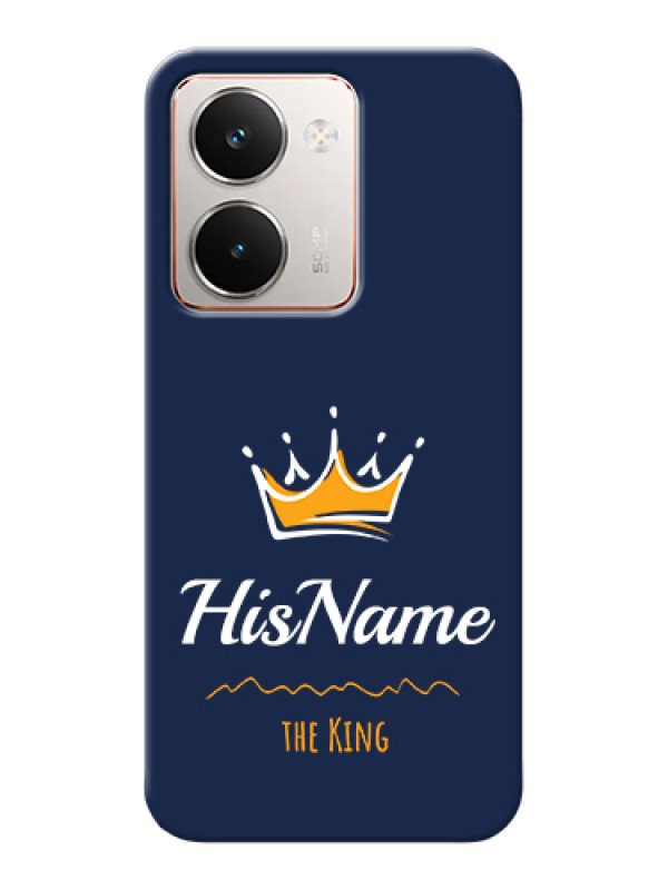Custom Realme P3 Ultra 5G Custom Hard Phone Case - King With Name Design