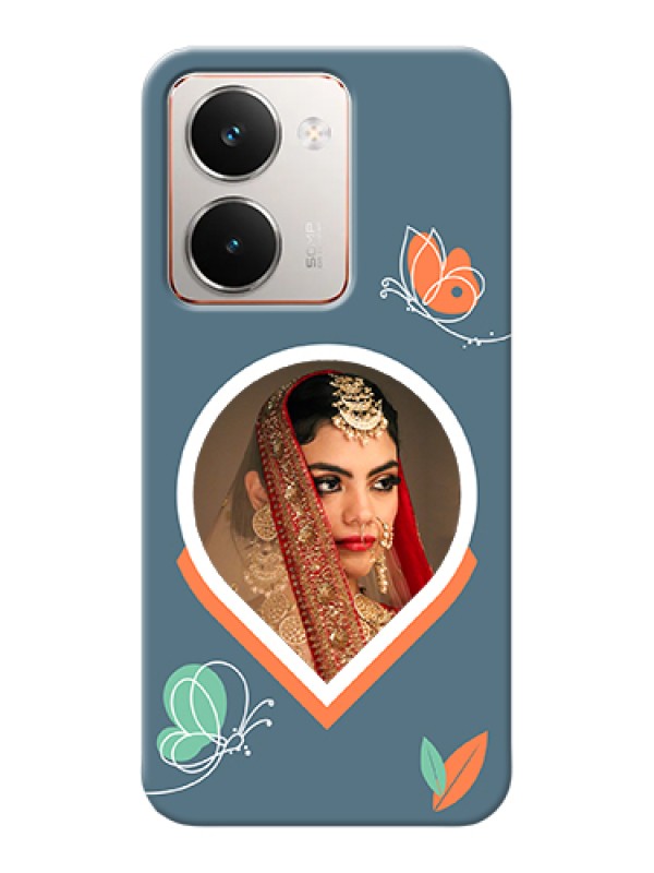 Custom Realme P3 Ultra 5G Custom Hard Phone Case - Droplet Butterflies Design