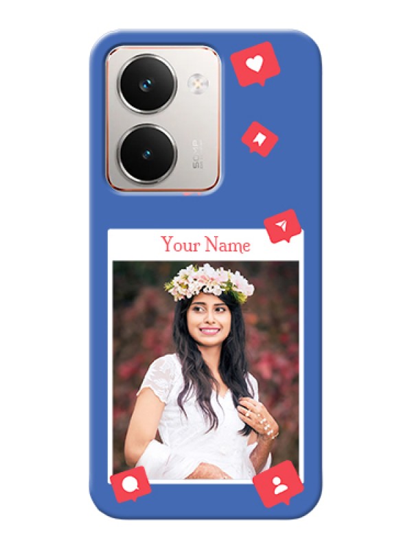 Custom Realme P3 Ultra 5G Custom Hard Phone Case - Like Share And Comment Design