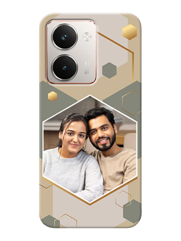 Custom Realme P3 Ultra 5G Custom Hard Phone Case - Stylish Hexagon Pattern Design