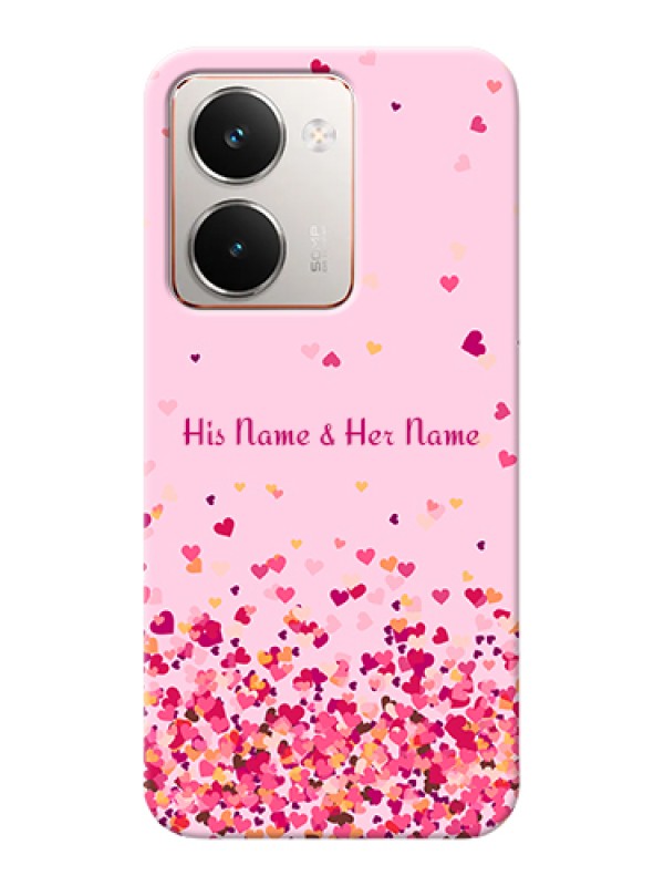Custom Realme P3 Ultra 5G Custom Hard Phone Case - Floating Hearts Design