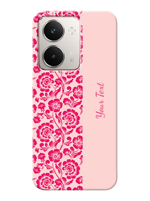 Custom Realme P3 Ultra 5G Custom Hard Phone Case - Attractive Floral Pattern Design