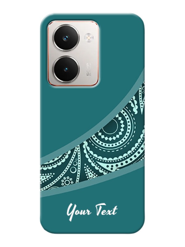 Custom Realme P3 Ultra 5G Custom Hard Phone Case - Semi Visible Floral Design