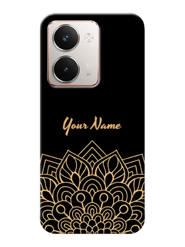 Custom Realme P3 Ultra 5G Custom Hard Phone Case - Golden Mandala Design