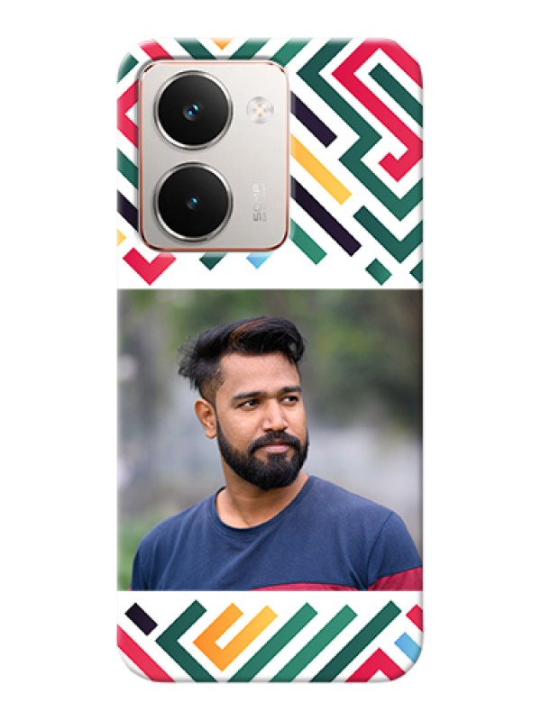 Custom Realme P3 Ultra 5G Custom Hard Phone Case - Colorful Maze Pattern Design