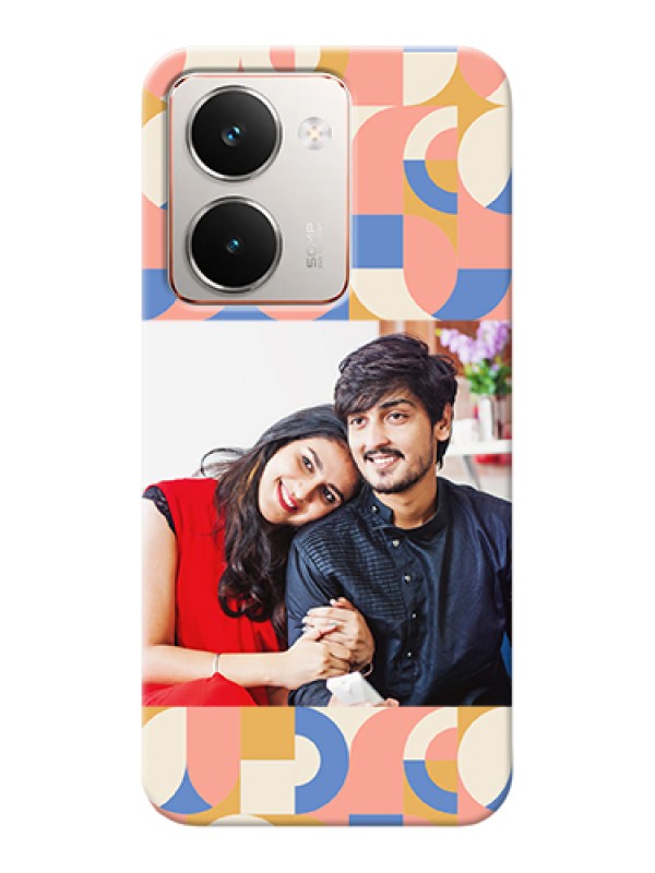 Custom Realme P3 Ultra 5G Custom Hard Phone Case - Semi - Circle Maze Pattern Design