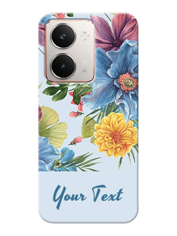 Custom Realme P3 Ultra 5G Custom Hard Phone Case - Stunning Watercolored Flowers Painting Design