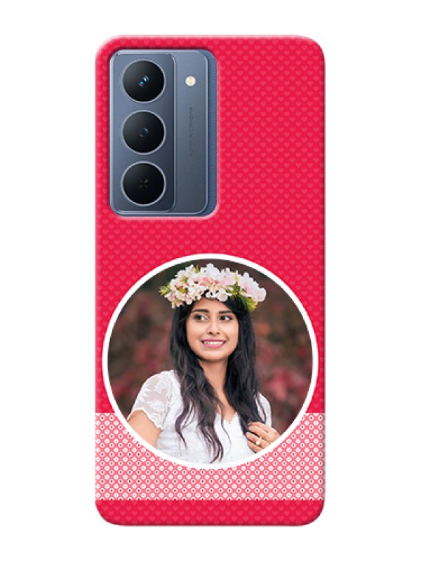 Custom Realme P3x 5G Custom Hard Phone Case - Pink Color Pattern Design