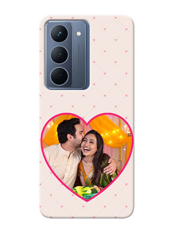 Custom Realme P3x 5G Custom Hard Phone Case - Heart Shape Design
