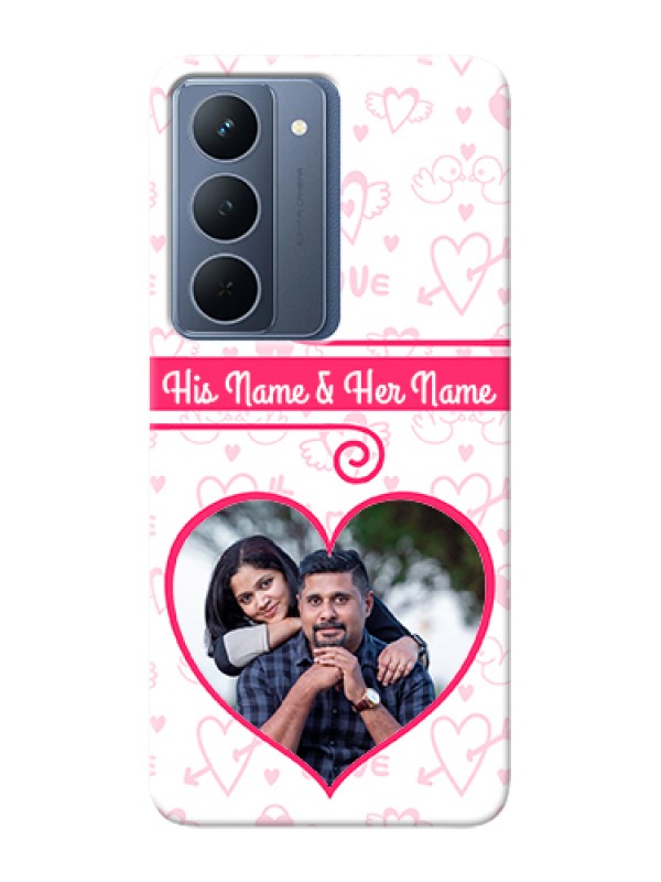 Custom Realme P3x 5G Custom Hard Phone Case - Heart Shape Love Design
