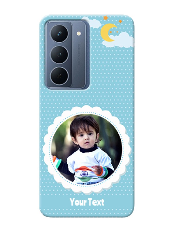 Custom Realme P3x 5G Custom Hard Phone Case - Violet Pattern Design