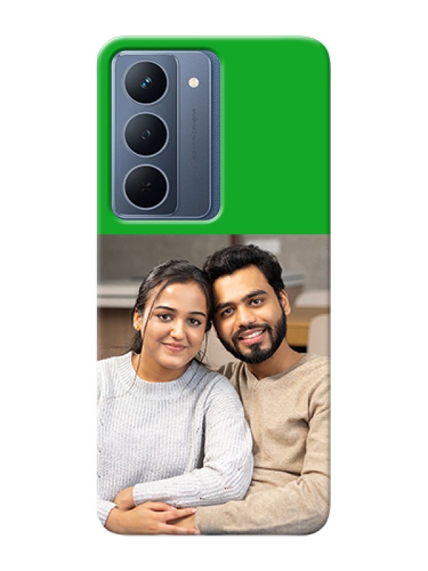 Custom Realme P3x 5G Custom Hard Phone Case - Green Pattern Design