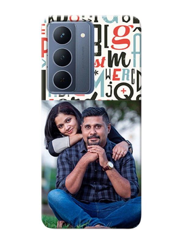 Custom Realme P3x 5G Custom Hard Phone Case - Alphabet Design
