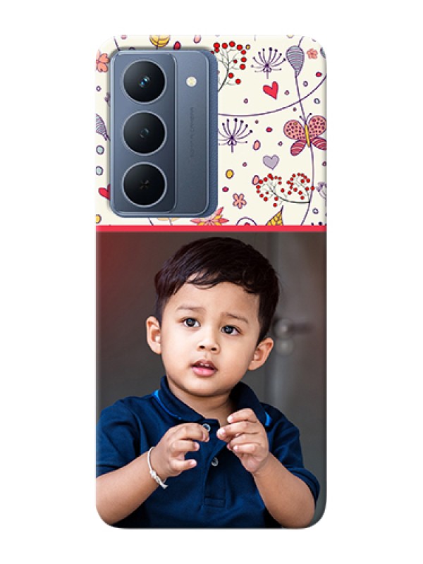 Custom Realme P3x 5G Custom Hard Phone Case - Premium Floral Design