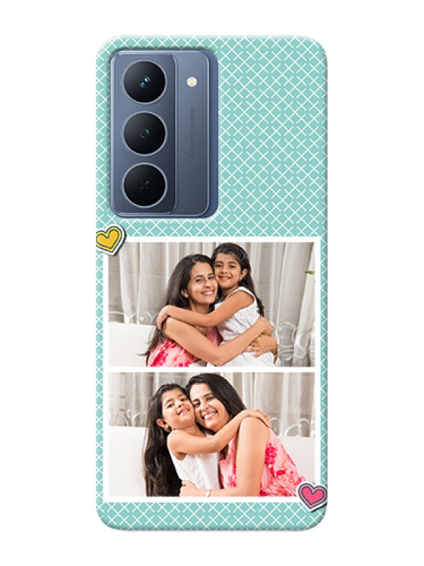 Custom Realme P3x 5G Custom Hard Phone Case - 2 Image Holder With Pattern Design