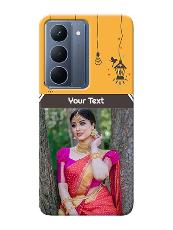 Custom Realme P3x 5G Custom Hard Phone Case - With Family Picture And Icons