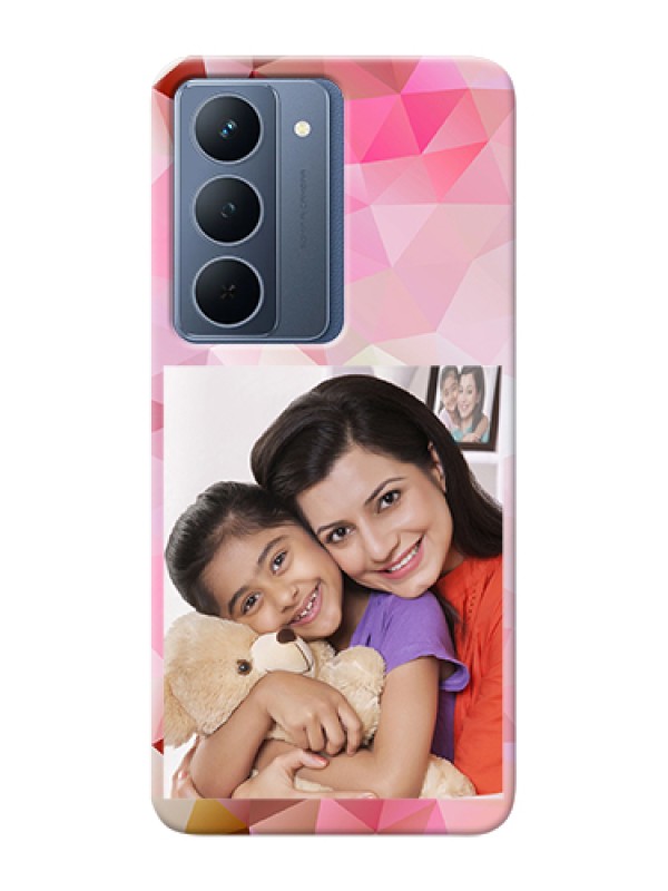 Custom Realme P3x 5G Custom Hard Phone Case - Abstract Triangle Design