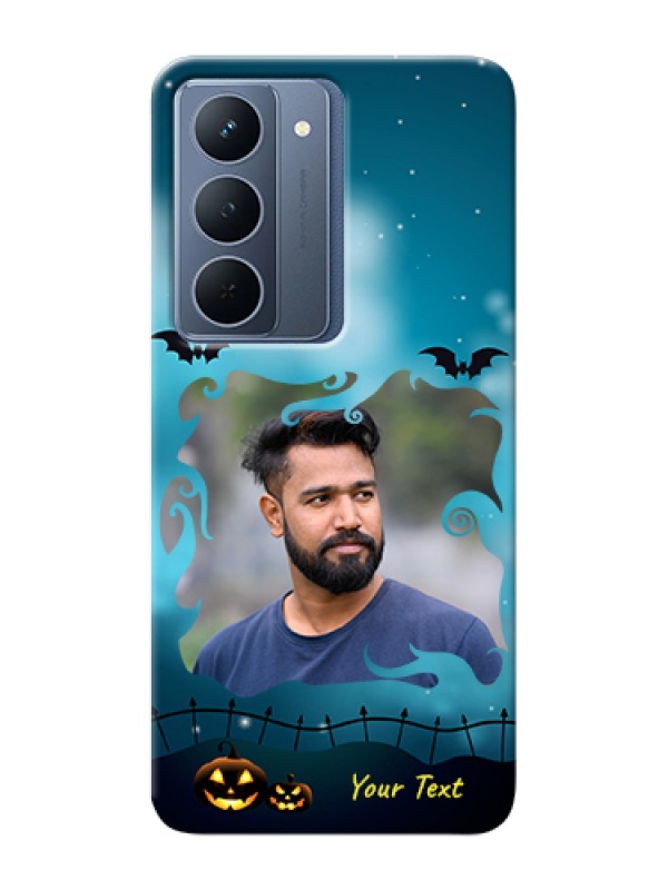 Custom Realme P3x 5G Custom Hard Phone Case - Halloween Frame Design