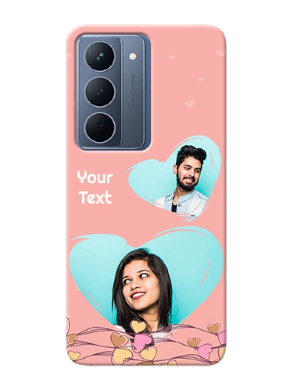 Custom Realme P3x 5G Custom Hard Phone Case - Love Doodle Design