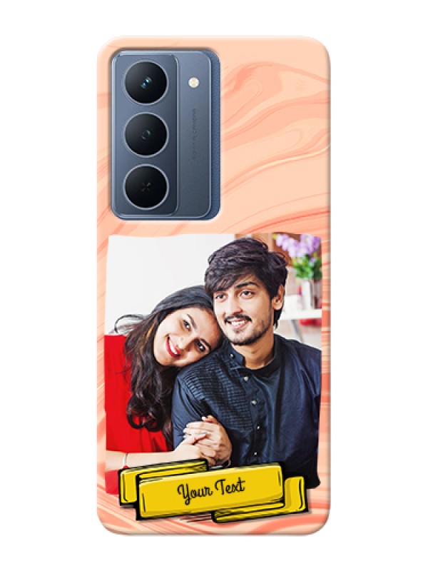 Custom Realme P3x 5G Custom Hard Phone Case - Marble Texture Design