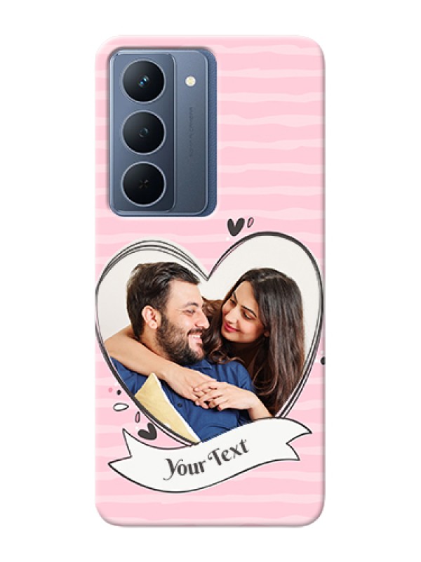 Custom Realme P3x 5G Custom Hard Phone Case - Vintage Heart Design
