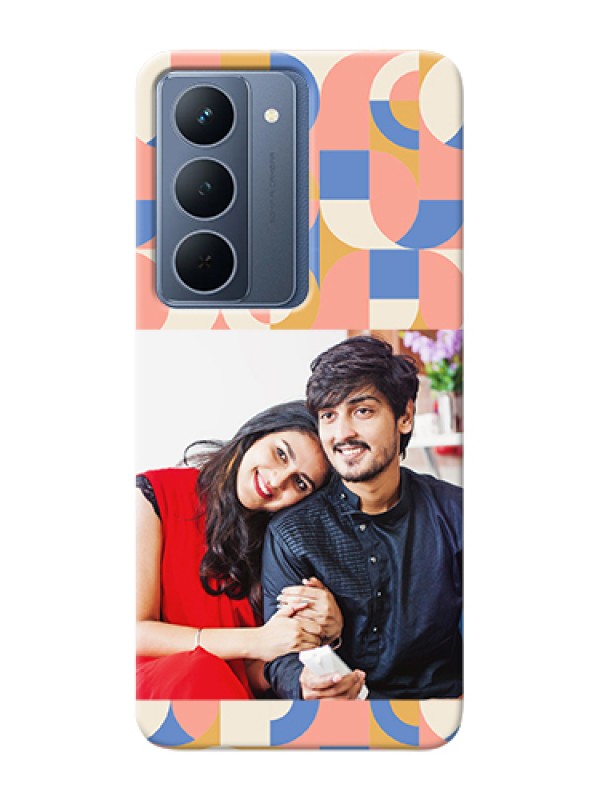 Custom Realme P3x 5G Custom Hard Phone Case - Semi - Circle Maze Pattern Design