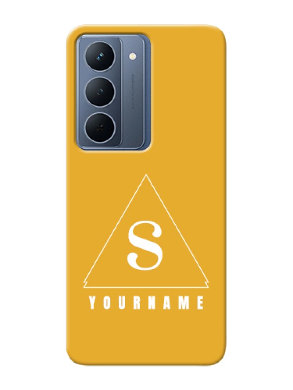 Custom Realme P3x 5G Custom Hard Phone Case - Simple Triangle Design