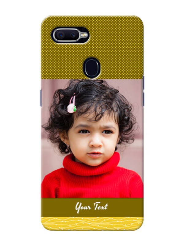 Custom Realme U1 custom mobile back covers: Simple Green Color Design