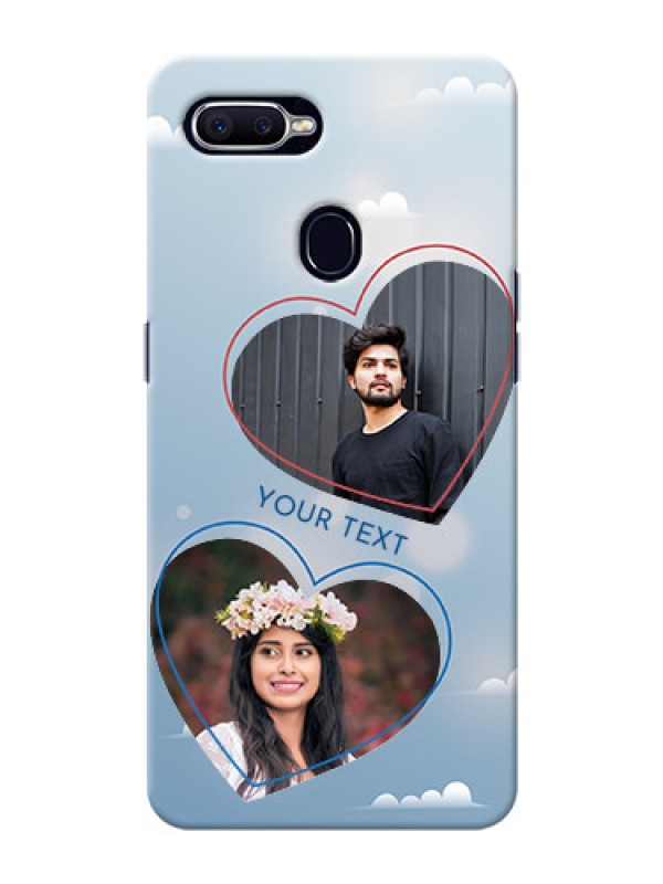 Custom Realme U1 Phone Cases: Blue Color Couple Design 