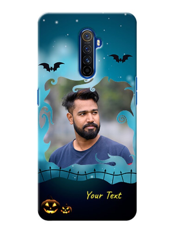Custom Realme X2 Pro Personalised Phone Cases: Halloween frame design
