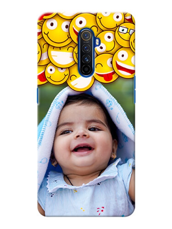 Custom Realme X2 Pro Custom Phone Cases with Smiley Emoji Design