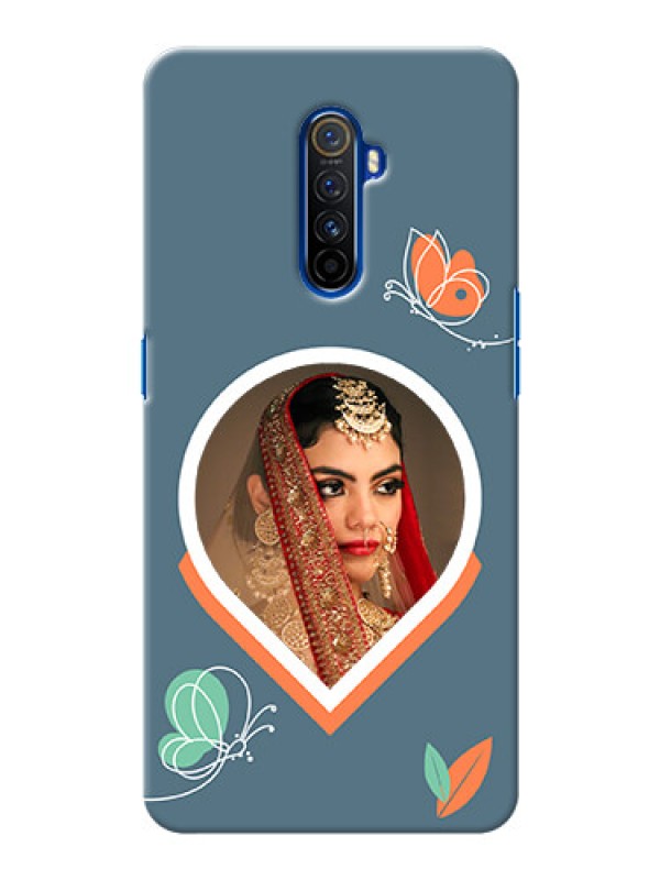 Custom Realme X2 Pro Custom Mobile Case with Droplet Butterflies Design