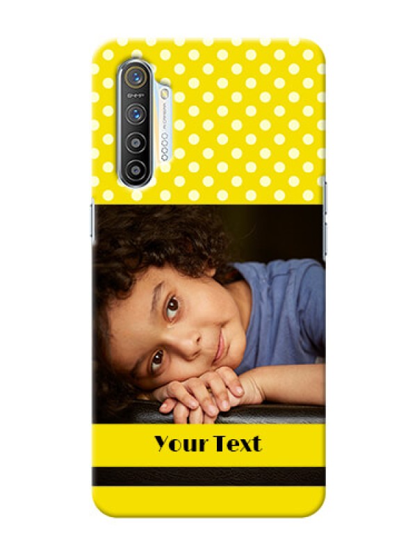 Custom Realme X2 Custom Mobile Covers: Bright Yellow Case Design