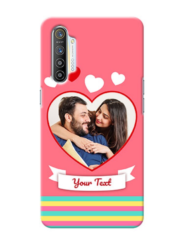 Custom Realme X2 Personalised mobile covers: Love Doodle Design