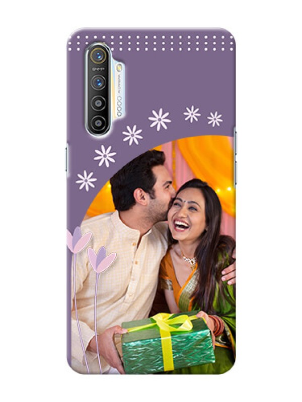 Custom Realme X2 Phone covers for girls: lavender flowers design 