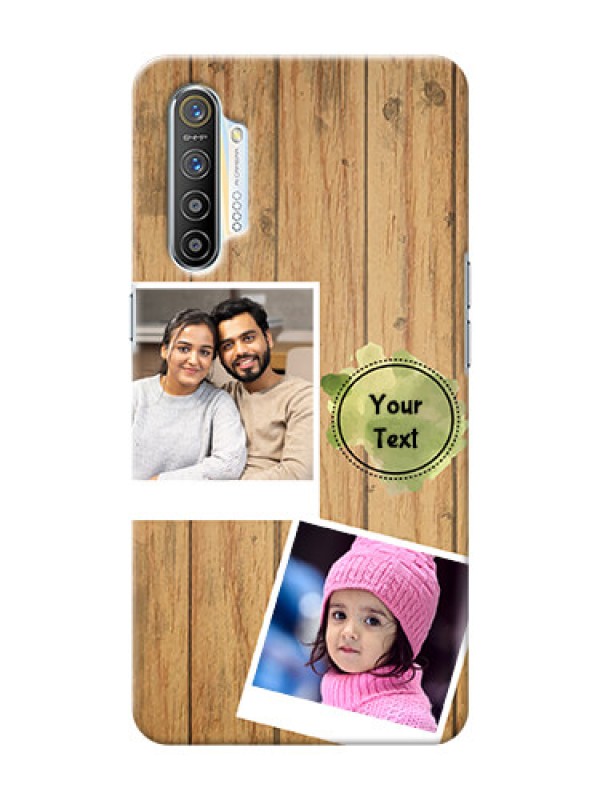 Custom Realme X2 Custom Mobile Phone Covers: Wooden Texture Design