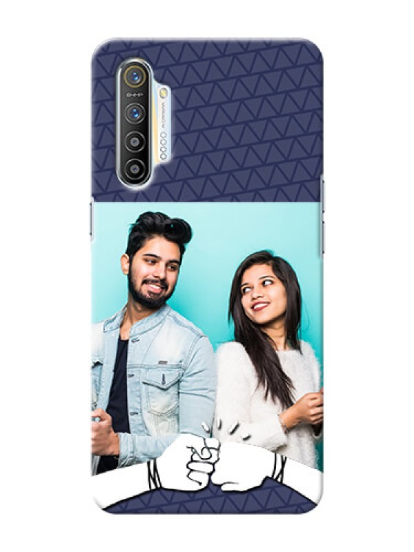 Custom Realme X2 Mobile Covers Online with Best Friends Design  