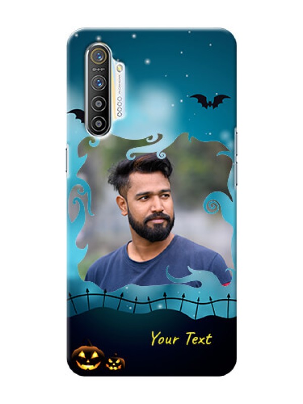 Custom Realme X2 Personalised Phone Cases: Halloween frame design