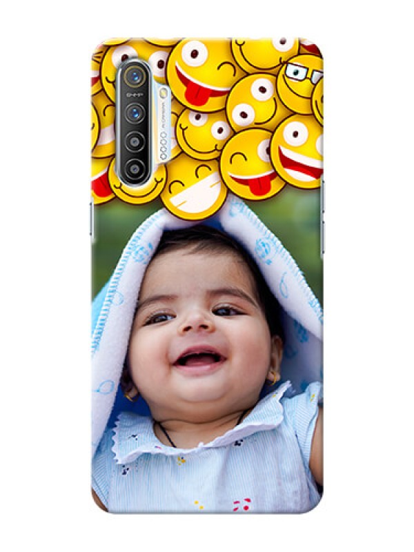 Custom Realme X2 Custom Phone Cases with Smiley Emoji Design
